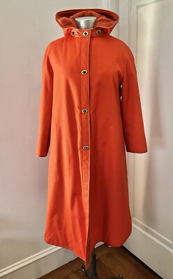 Vintage 1970's Bonnie Cashin Fleece Lined Coat with Removable Hood Coin  Pocket