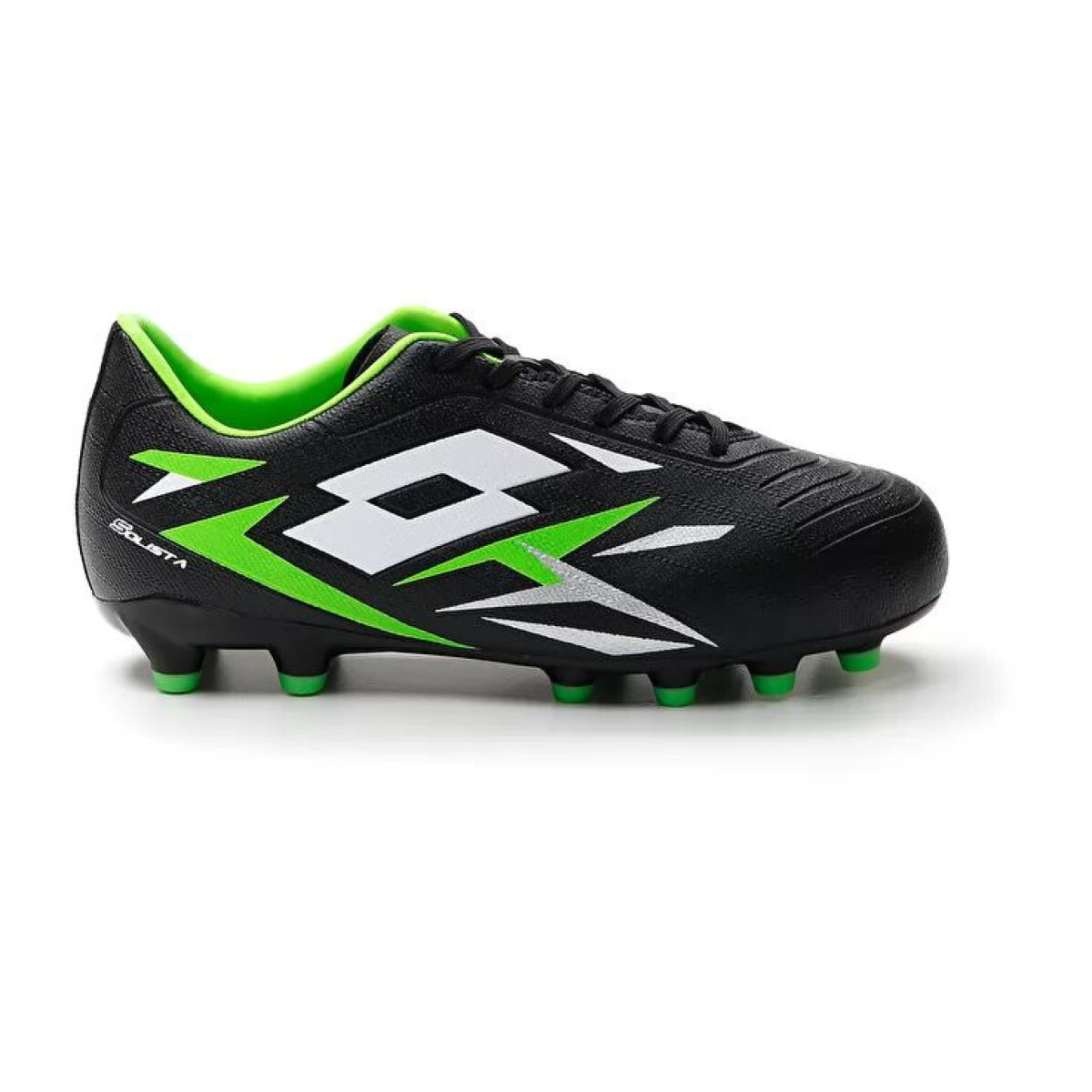 Scarpe calcio LOTTO SOLISTA 700 FG uomo erba cemento NERO tacchetti mizu NIKE