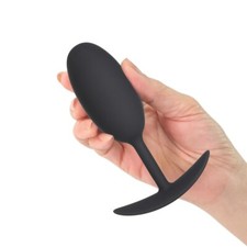 Silicone Wearable Snug Weighted Anal Butt Plug Anal Training Trainer Sex Toys L