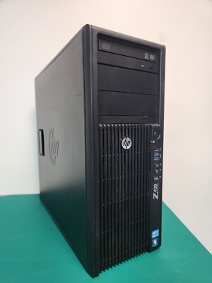 HP Z420 Workstation Intel Xeon 3.0GHz 32G Ram 240G SSD AMD GPU Win10 Pro