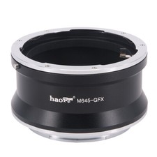 Manual Lens Adapter for Mamiya 645 M645 Lens to Fujifilm Fuji GFX 50S Camera
