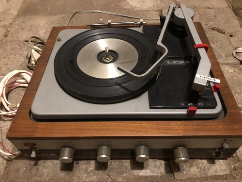 GIRADISCHI LESA Modello HF 800/CN RETRO VINTAGE ANNI 70