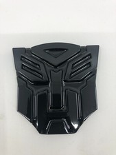 Black 3d Autobot 4 Inch Transformers Emblem Badge Decal Car Stickers Black 3d Autobot 4 Inch Transformers Emblem Badge Decal Car Stickers