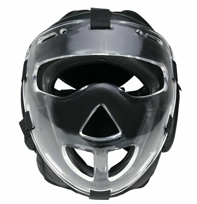 BAY  Kopfschutz + Maske Gesichtsmaske Visier Plexiglas Gitter Kopfmaske Schutz