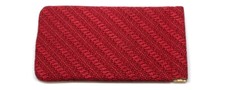 Wholesale Bulk Lot of Calabria Squeeze Top Eyeglass Case Soft Faux Leather Red W