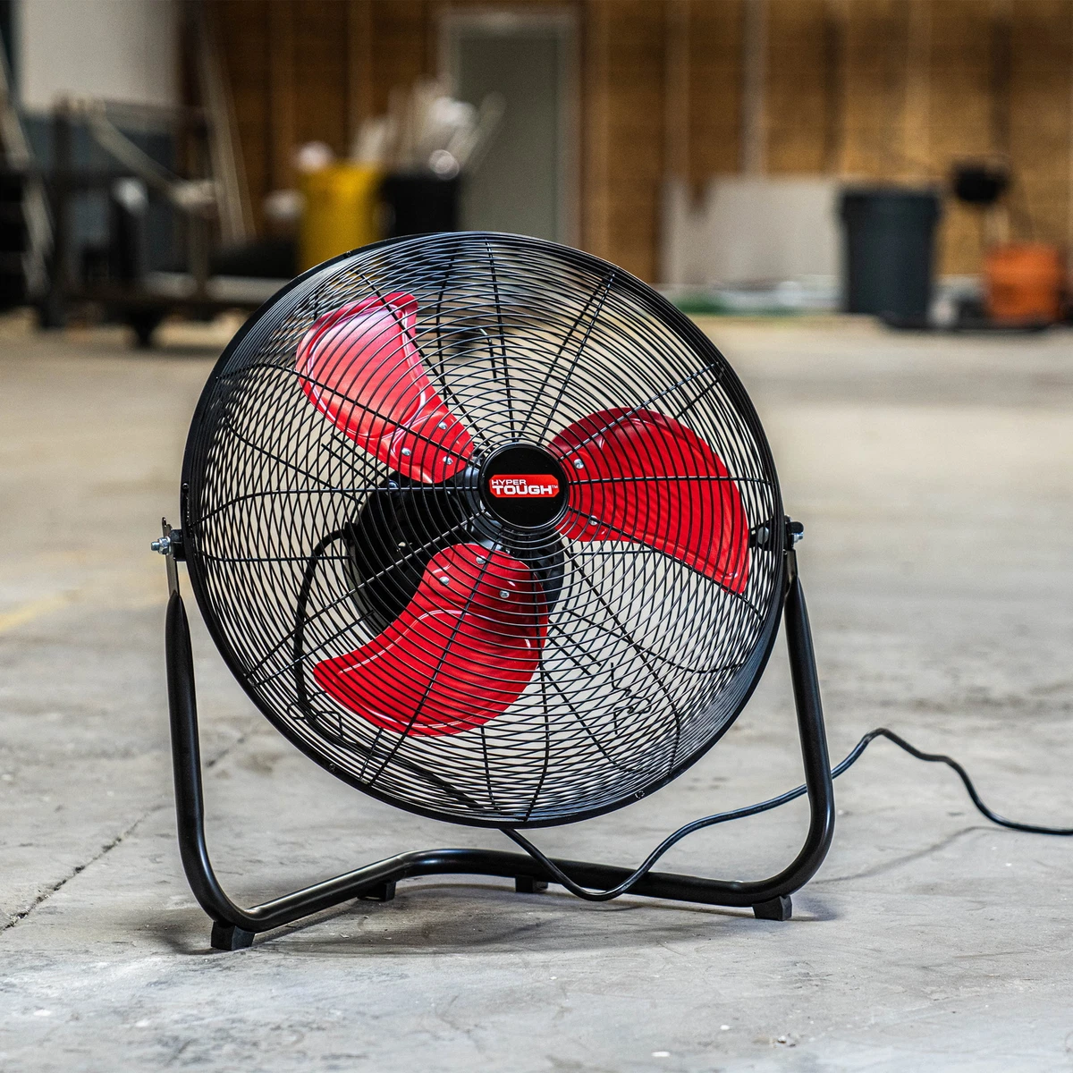 18 inch Garage Electric Fans High Velocity Oscillation Floor Fan 3 Speeds  Shop | eBay