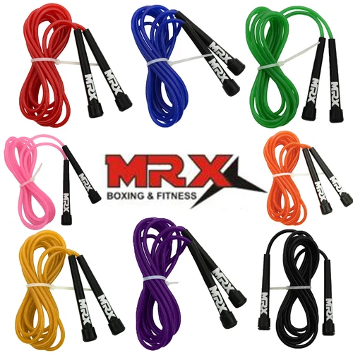 MRX Jump Rope for Workout Fitness Skipping Rope for Men Women and Kids Crossfit