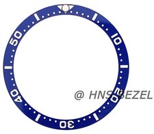 BLUE CERAMIC BEZEL INSERT FOR SEIKO 6105 8110 7002 6309 7S26 0020 6306 SKX007 