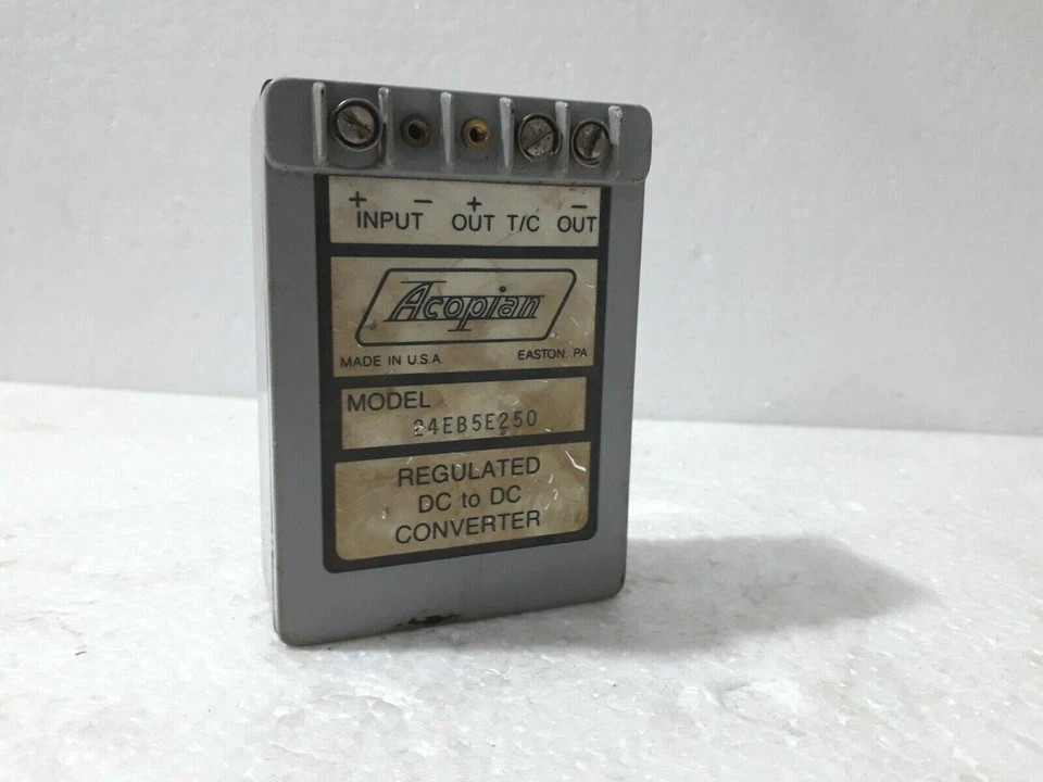 ACOPIAN 24EB5E250 REGULATED DC TO DC CONVERTER - Image 2 of 2