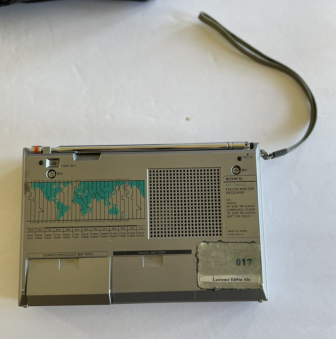 SONY FM/LW/MW/SW シンセサイザーレシーバー ICF-7600D Radio SONY ICF 7600D Silver FM/LW/MW/SW PLL SYNTHESIZED