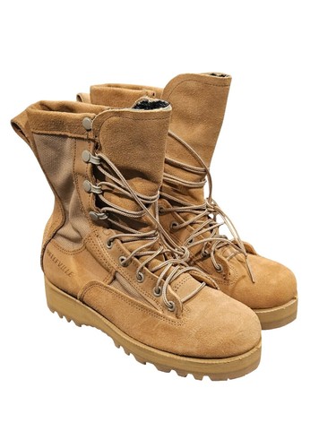 Belleville gore-tex Men\'s Tan Lace-Up Combat Boots 14.5 XXW NWT Belleville 790G US Army Military Combat Work Quality Goretex  main image 3