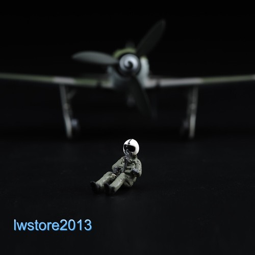 1/48 Miniatures Figures Modern Pilot Scene Props Model For Fighter Plane Toys - Picture 6 of 8