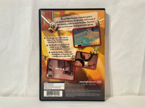 *Case & Cover Art Only* Mister Mosquito Mr. PS2 Playstation 2 Slip Insert *OEM* - 第 2/5 張圖片