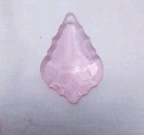 Vintage lot of 50 pieces Pink color prism for chandelier and lamp part 2.5" Long - Picture 3 of 3