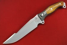 Busse Custom Urgent Fury Harpoon .22" Satin INFI Blade, G-rexed Fossil Bark 