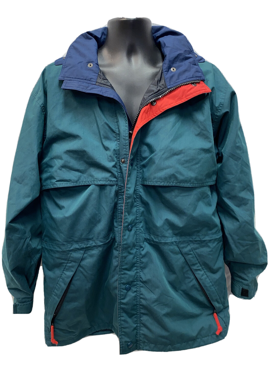 Vintage Eddie Bauer Goretex Jacket Multi Colored Ven… Gem