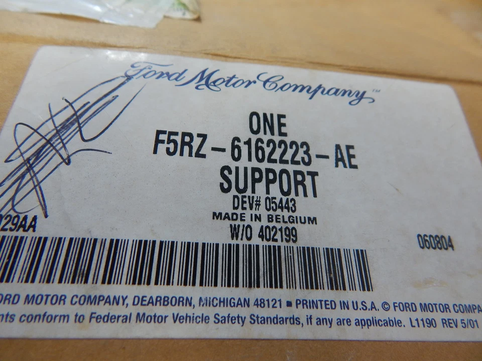 New OEM 1995-2000 Ford Contour Seat Lumbar Back Adjuster Support Left Hand Side  - Image 3 of 3