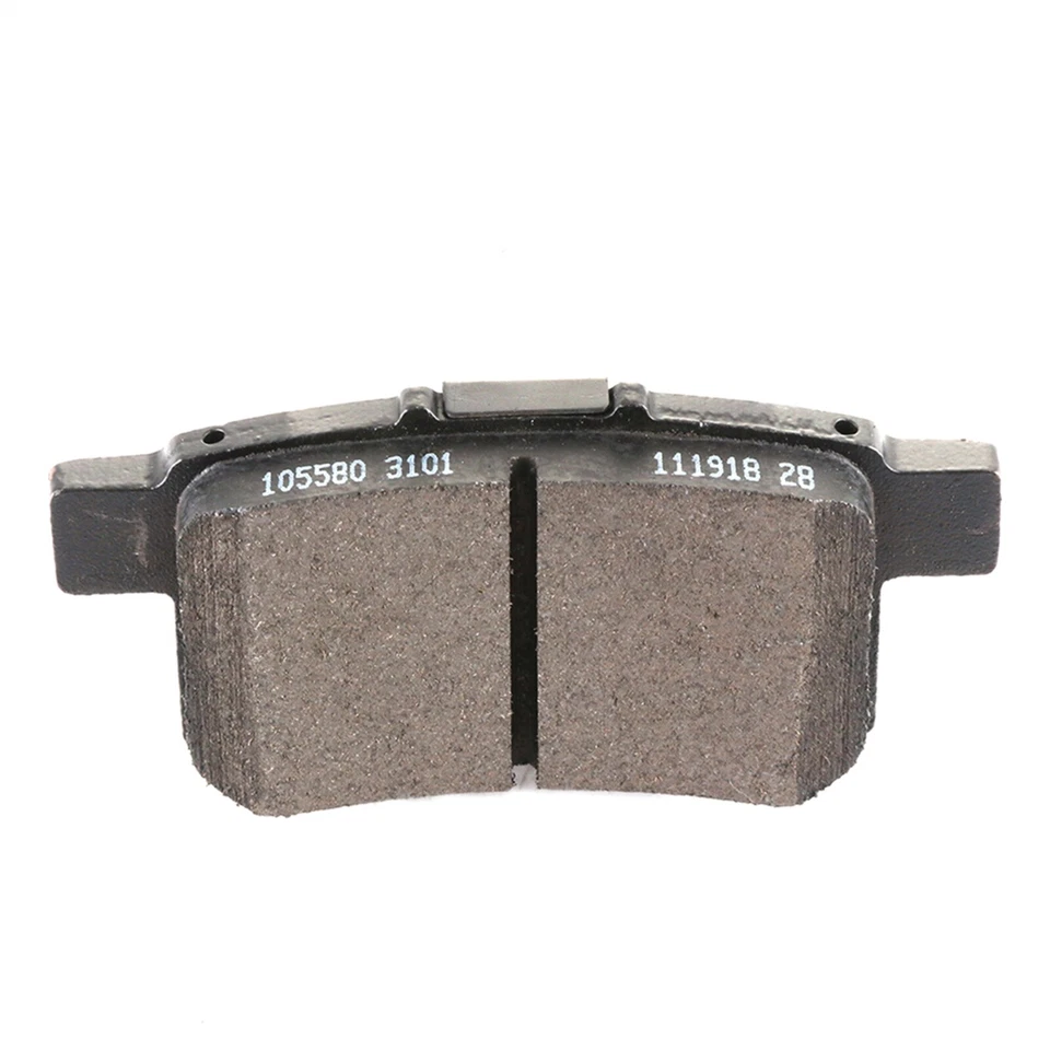 APTO PARA HONDA ACUERDO 2011-2016 2017 RANURA TRASERA ROTORES FRENO PASTILLAS METÁLICAS Foto 4 de 4