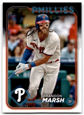 2024 Topps Brandon Marsh Philadelphia Phillies #71 | eBay