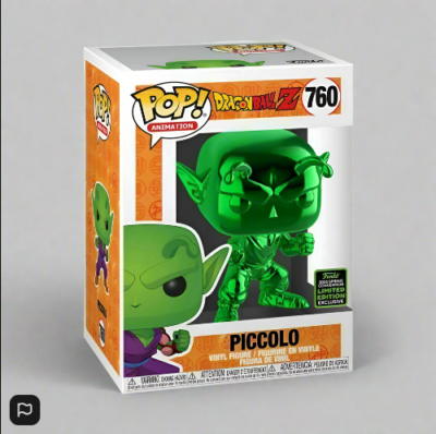 Funko Pop Dragon Ball Z Piccolo Chrome Green Limited Edition No