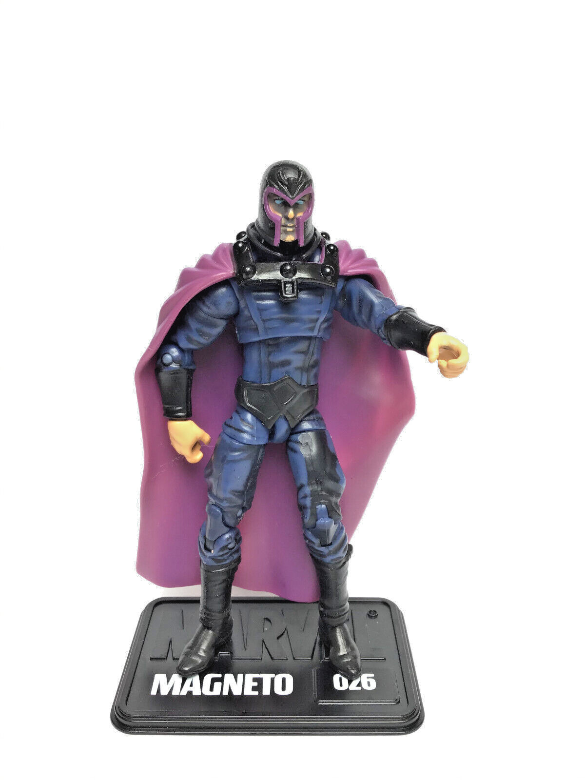 Figura de acción Magneto #026 Universo Marvel 10 cm Hasbro suelta 100 % completa