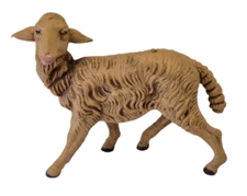 Vintage 80s Fontanini Depose Italy 7.5" Scale Nativity Manger Sheep Lamb Animal