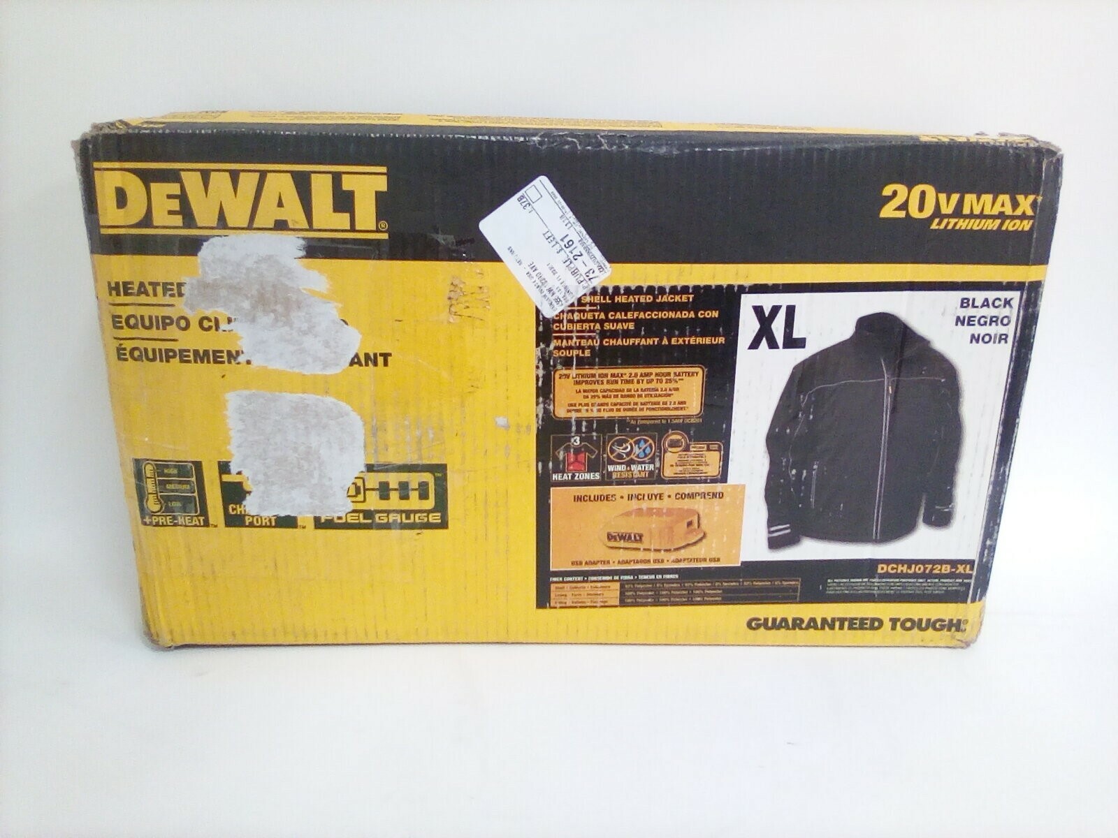 DEWALT DCHJ072BXL XL Heated Jacket 