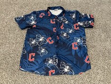 Cleveland Guardians Blue Hawaiian Shirt XL Shirt SGA 2023 Free Shipping