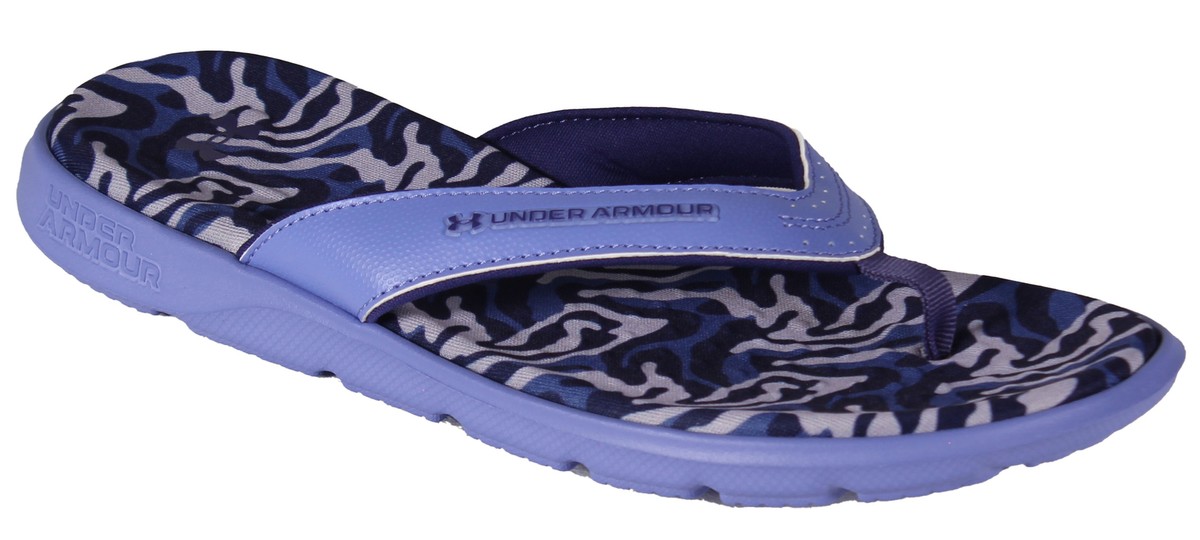 【UNDER ARMOUR】UA Ignite Pro Marbella Graphic Sandals Under Armour Ignite Pro Graphic Marbella Sandal - White
