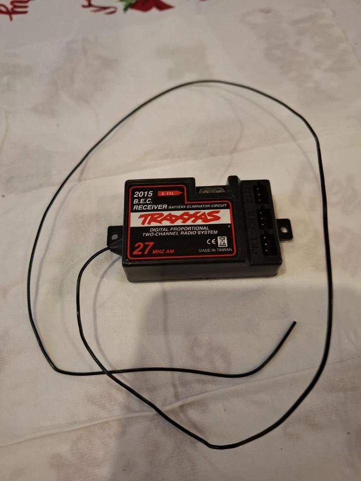 TRAXXAS 2015 X-TAL RECEIVER 27MHz AM 2 Channel with BEC - Image 4 of 4