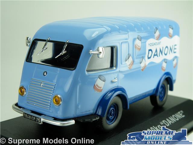 Modèle Réduit Renault 1000 Kg Danone - Marque IXO, échelle 1:43, Neuf, Collection Voiture Publicitaire
