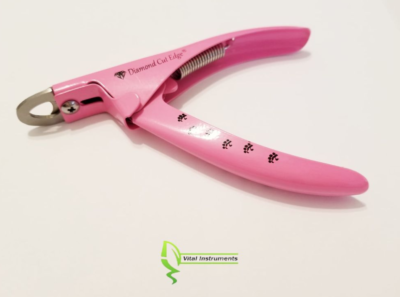 PINK Pet Dog Cat Toe Nail Claw Clipper Cutter Scissors Shears