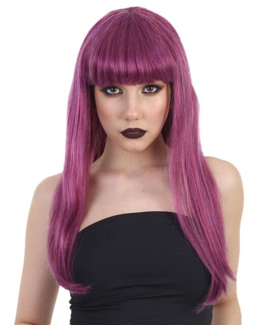 Adults Women's Long Straight Purple Wig for Cosplay Descendants Mal Hair Hw-1418 for sale online | eBay Adults Women's Long Straight Purple Wig for Cosplay Descendants Mal Hair Hw-1418 for sale online | eBay