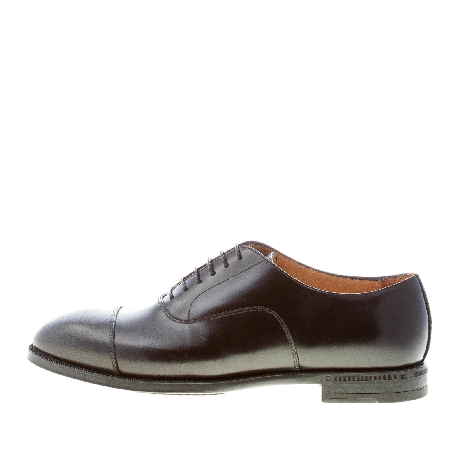 MILLE885 herren schue schwarz leder оксфордская кепка с носком сделано в Италии gummi sohle