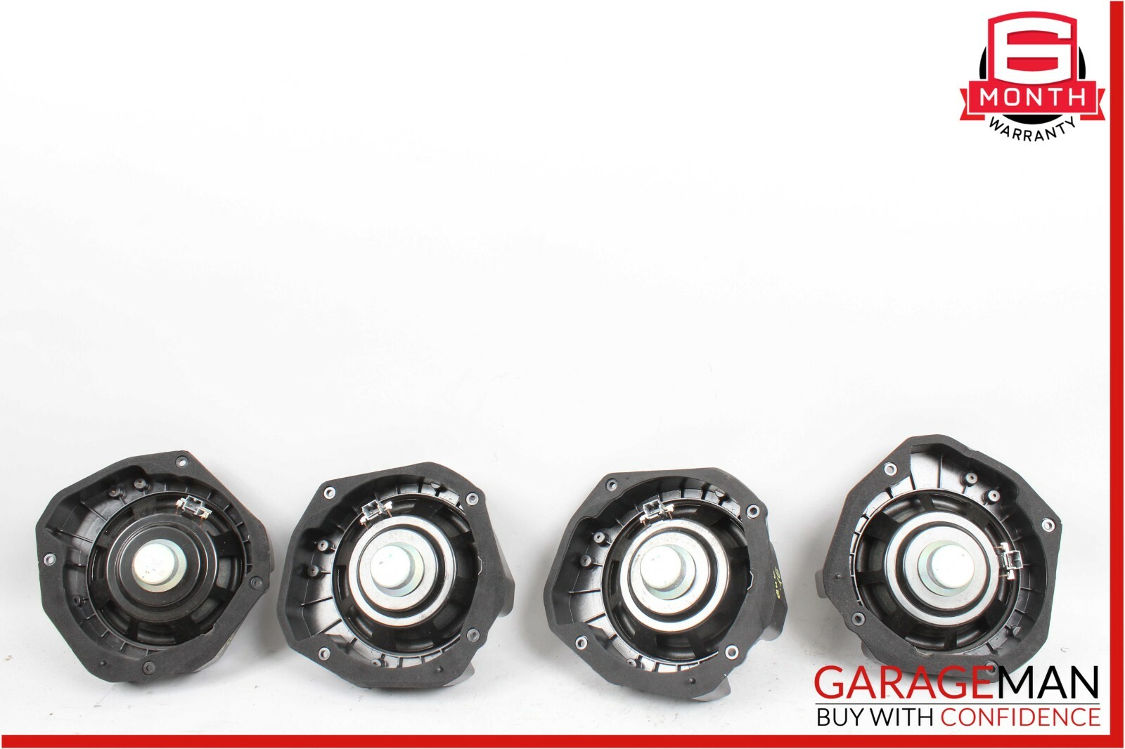 14-18 Maserati Quattroporte Complete Door Sound Audio Speaker Set of 4 Pc OEM