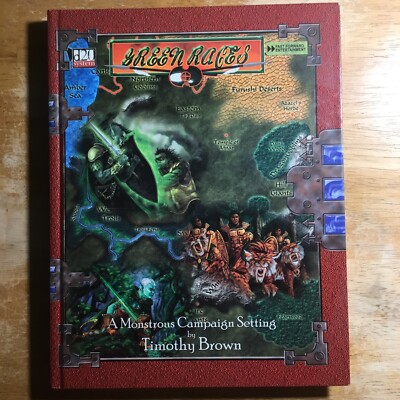 Dungeons and Dragons, v3.5, d20, Green Races by  Fast￼ Forward Entertainment