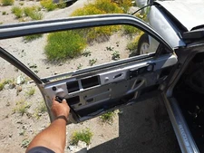 98-03 Jaguar XJ8 XJR front  Left Side Inner Door Window Channel Guide look