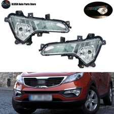 1 Pair Fog Light Fog Lamp Daytime Running Light For Kia Sportage R 2011-2013