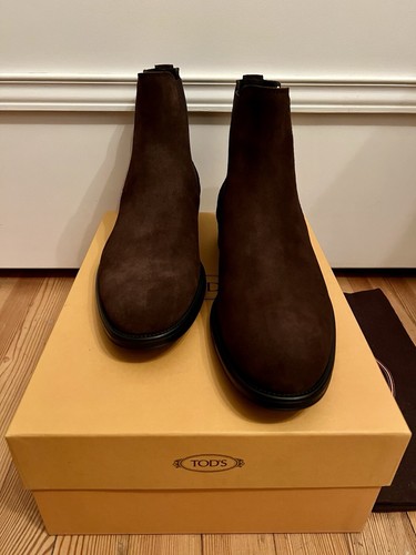 stivaletto uomo 42 di Tods NUOVO! / Marrone scuro - Foto 2 di 4