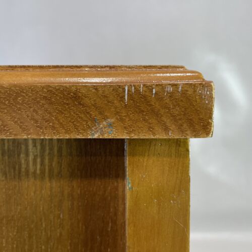 Thomas Paccioni Museum Series Wood 4 Drawer Green Flocked Jewelry Box Chest - Picture 21 of 21