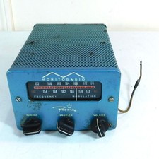 Vintage Monitoradio Regency M-40 Radio Bench Tested Powers On Blue 152-174 MHz