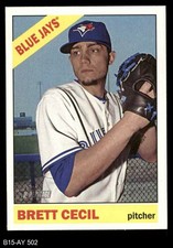 2015 Topps Heritage #502 Brett Cecil Blue Jays 8 - NM/MT