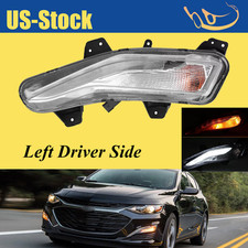 For 2019-2023 Chevrolet Malibu Fog Light Turn Signal Lamp W/ LED DRL Left Side