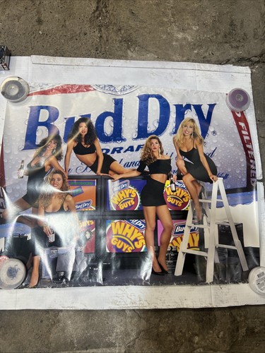 BUDWEISER - Bud Dry Poster - With Pam Anderson