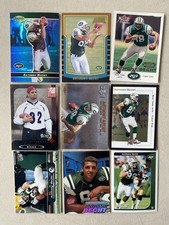 Huge 9 Card Lot Anthony Becht New York Jets NFL Cards No Duplicates NM