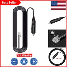 11.5ft Radar Power Cord Compatible with Uniden  Escort Detectors, Light  Du...