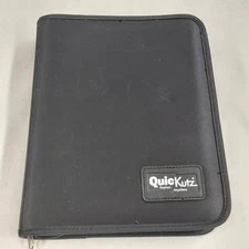 Quickutz Alphabet 2x2 Dies Upper Lower Case Set Numbers Zip Binder Extras