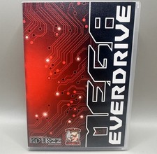 Cartucho de humo púrpura arte de cubierta rojo Sega Genesis Mega Everdrive Krikzz