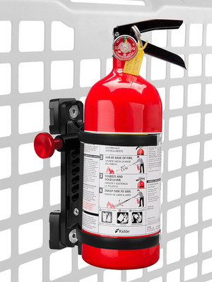 MOLLE Panel Fire Extinguisher Mount Kit Fits 1''-2'' Rigid MOLLE Panel Holes Qu...