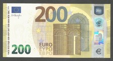 European Union - France, 200 Euro 2019, UNC; P-25u, BNB-B113u3; Draghi; U005F3